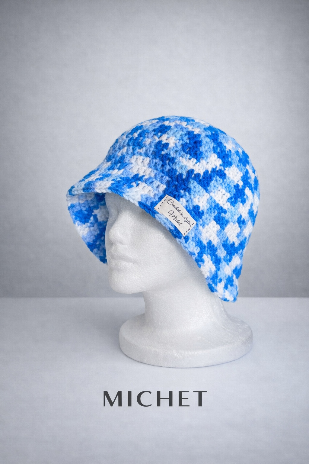 Ocean blue bucket hat