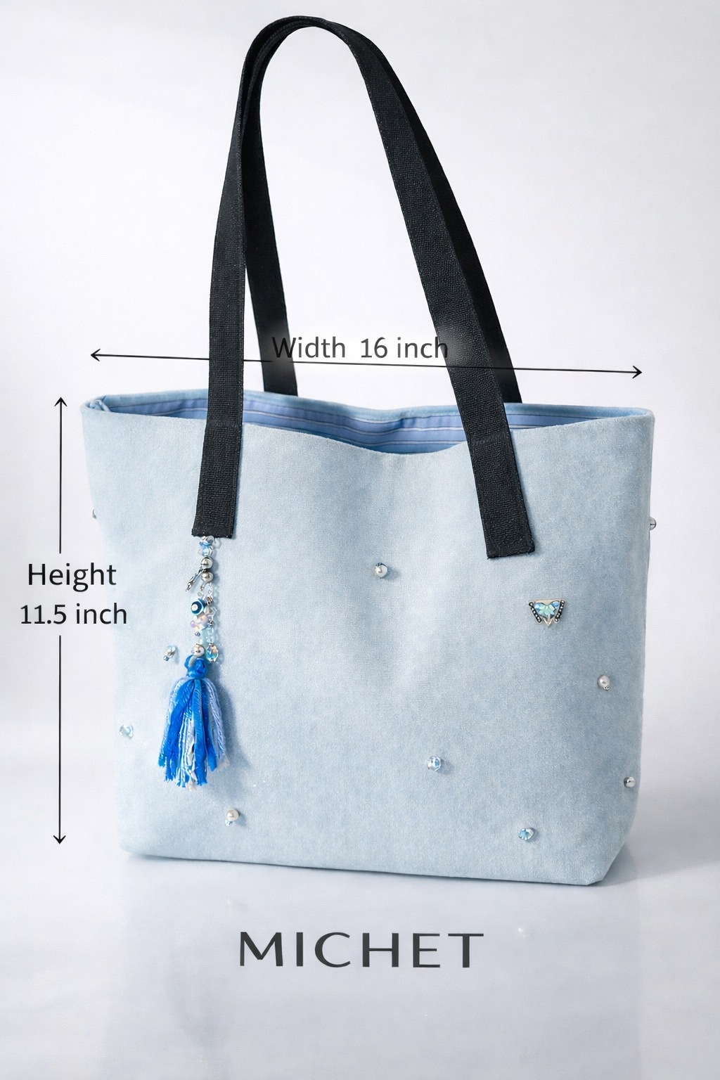 MICHET Sky Pearl Tote